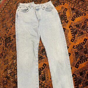 Agolde Arc Criss Cross Jeans